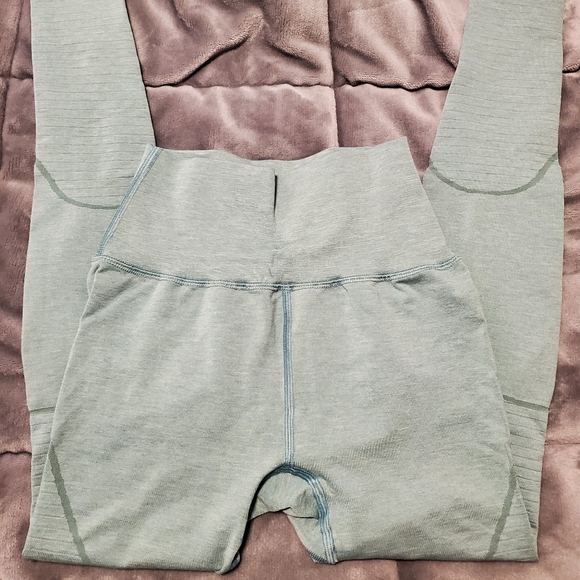 Alphalete OG Revival Legging Jade Green Small - Picture 2 of 5